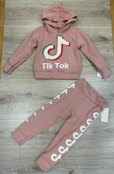 Tik Tok Jogginganzug rosa